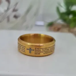 ALIANÇA EM AÇO