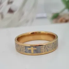 ALIANÇA EM AÇO