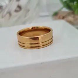 ALIANÇA EM AÇO