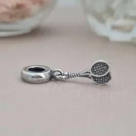BER RAQUETE PRATA ENVELHECIDA