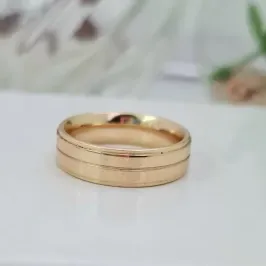 ALIANÇA COM PEDRA