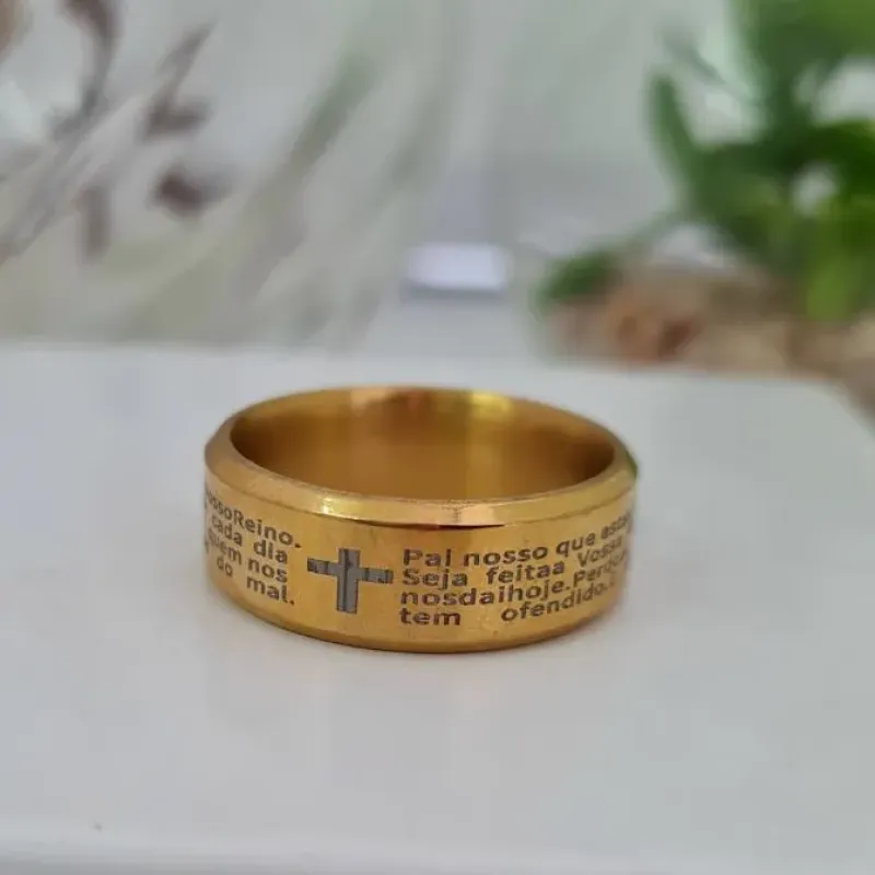 ALIANÇA EM AÇO