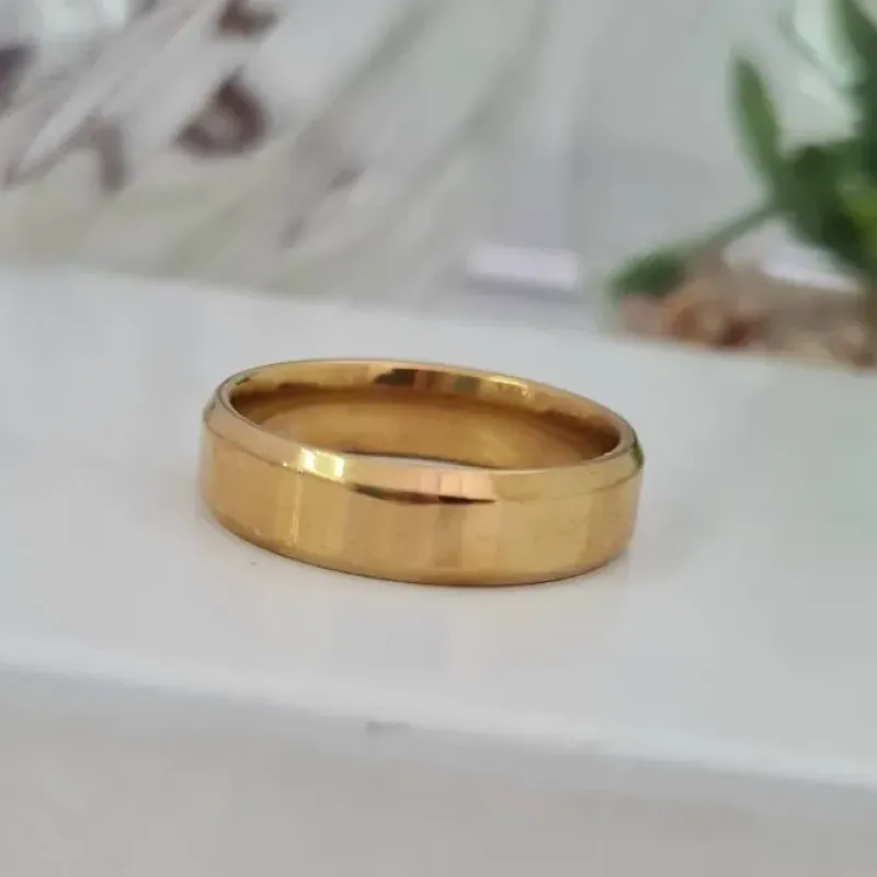 ALIANÇA EM AÇO