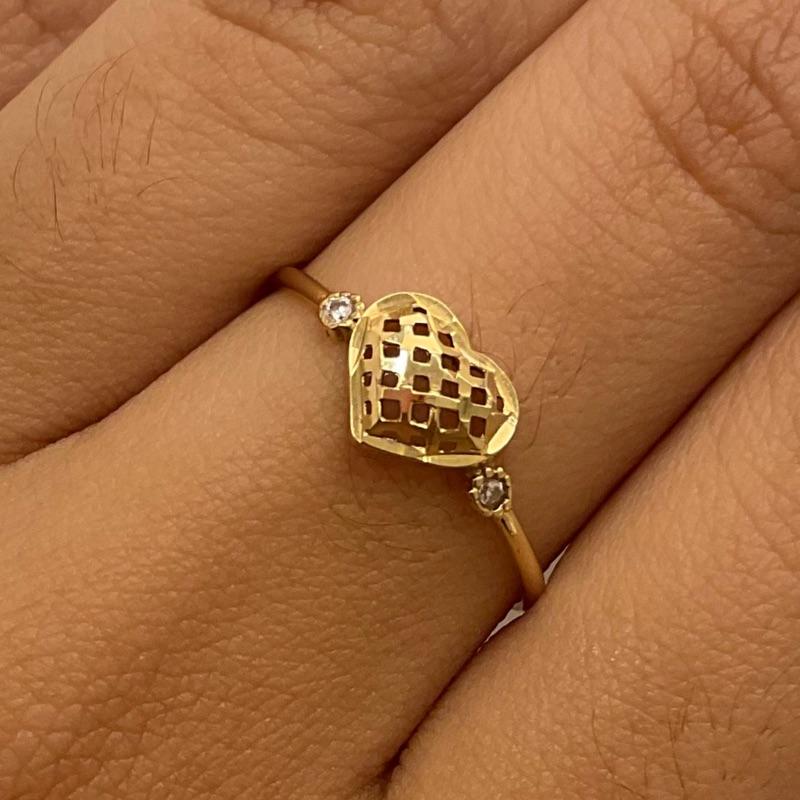 ANEL COR 18K ZIRC